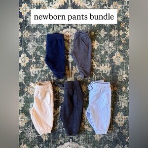 Newborn Pants Bundle | 5 Pairs | Neutral Colors